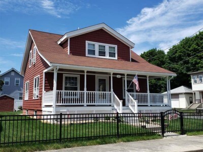 Siding for house in Marlborough MA.